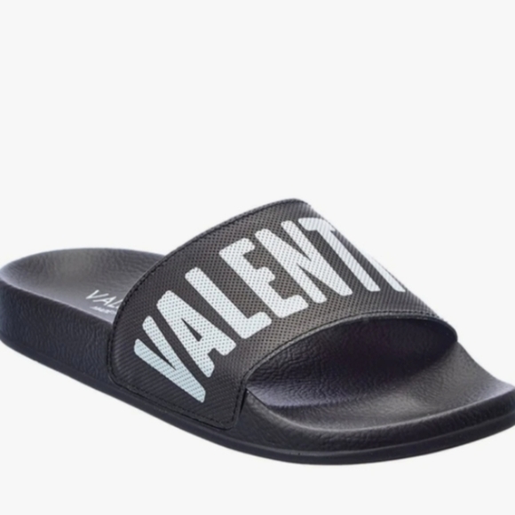 Mario Valentino Shoes - Valentino by Mario Valentino Black Slide Shoes